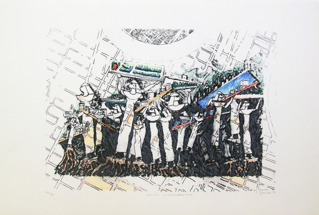 <em>Comme si le temps, de la rue</em> (1992) de Pierre Granche