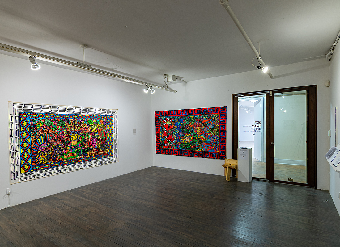 Vende Tela, Compra Terra. Exhibition view. Courtesy of SBC Gallery of Contemporary Art. Photo: Freddy Arciniegas - Arcpixel.